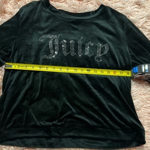 JUICY COUTURE SLEEPWEAR WOMEN'S VELOUR PAJAMA TOP